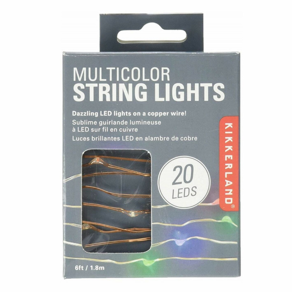 Kikkerland Copper Lights