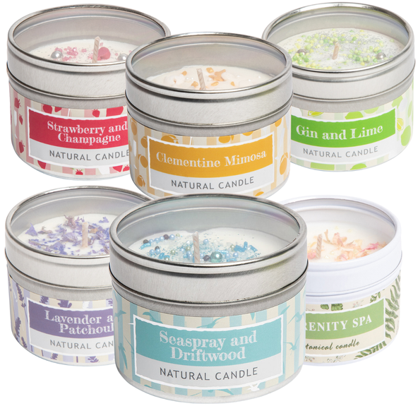 Natural Soy Wax Tin Candle